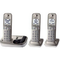 Panasonic  3 Handset Expandable Cordless Phone w/Talking Caller ID